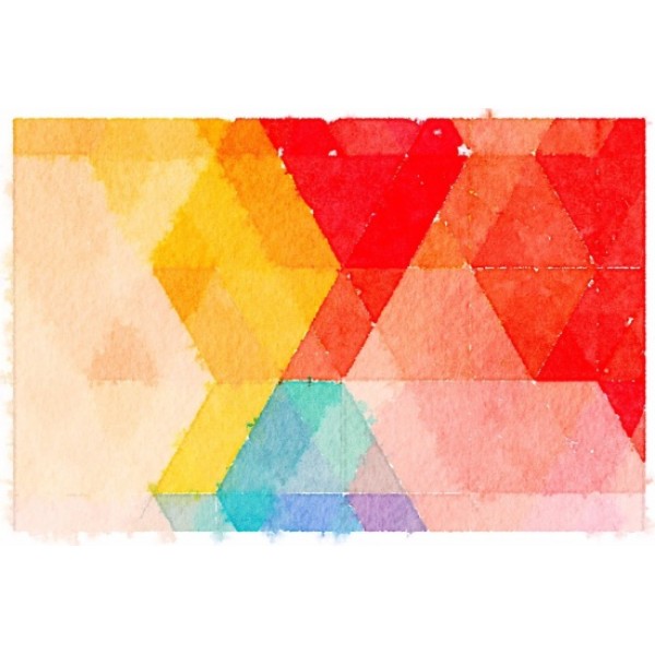 Prism Watercolor Art Print